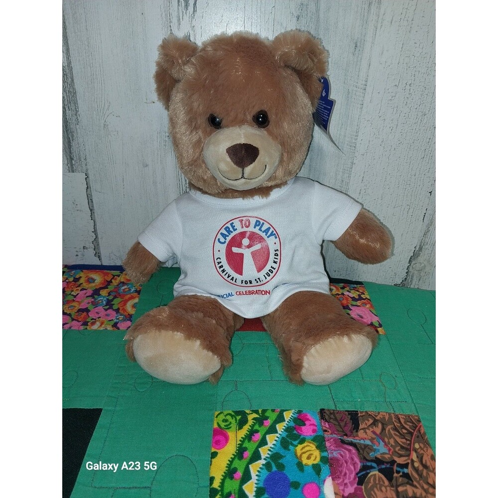 Build A Bear Workshop With Care To Play St. Jude Carnival 15" Stuffed Animal